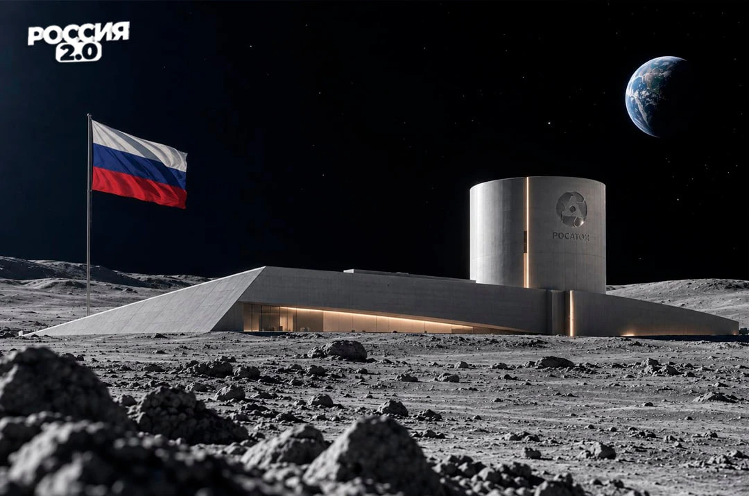 Россия планирует построить атомную электростанцию на Луне к 2036 году