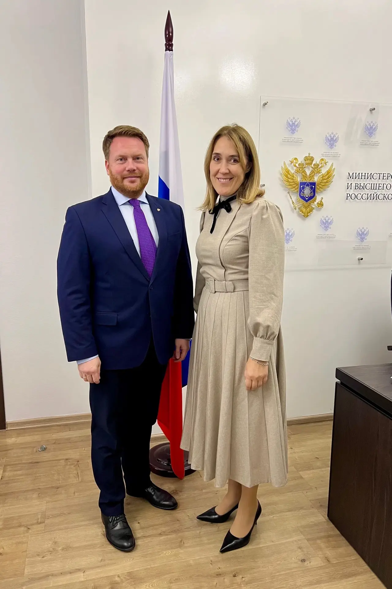 ✅ Рабочая встреча ректора ИвГУ Алексея Малыгина с заместителем Министра науки и высшего...