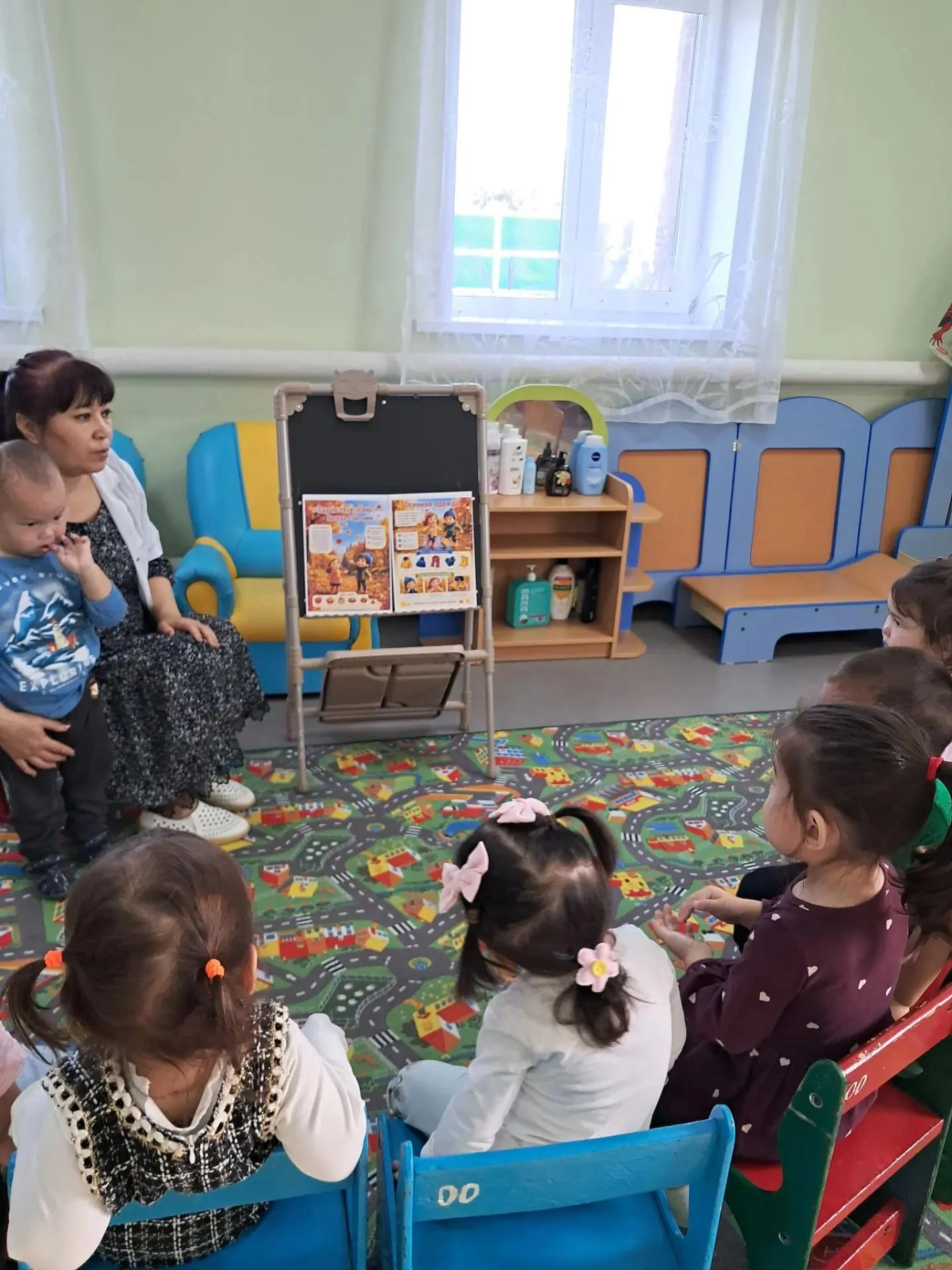 🍂 «Осень на картинках»: развиваем речь в первой младшей группе! 🍂