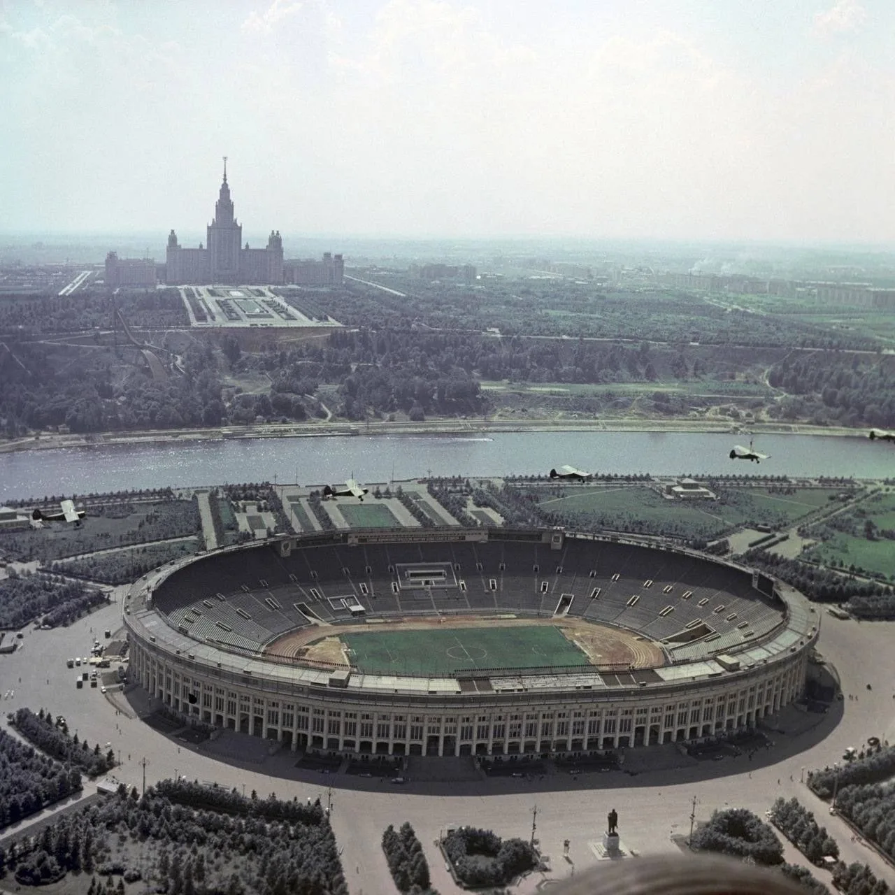 Полёт над Москвой, 1963 год