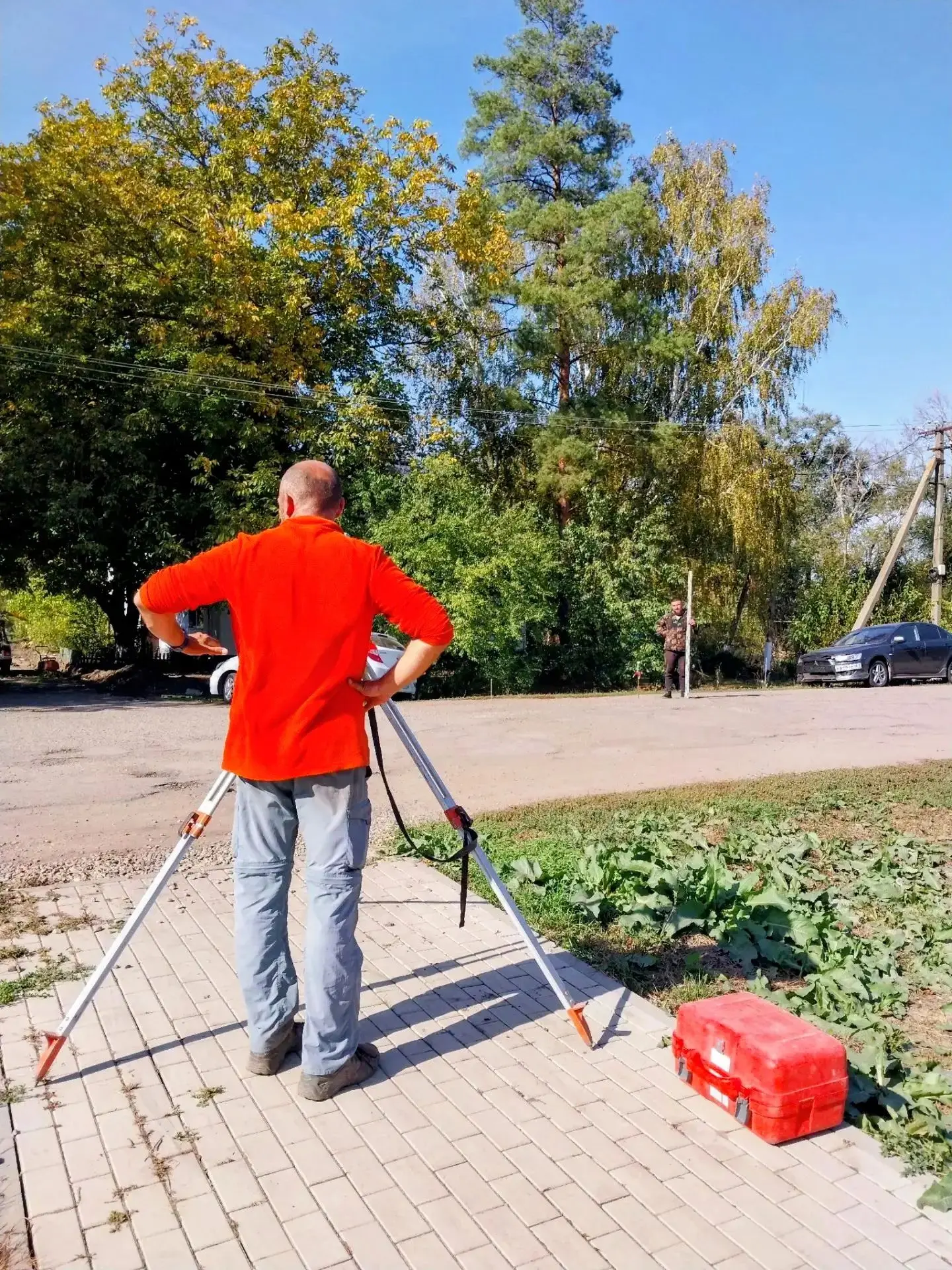 В Среднечубуркском  сельском поселении начали текущий ремонт участка дороги по улице  К...