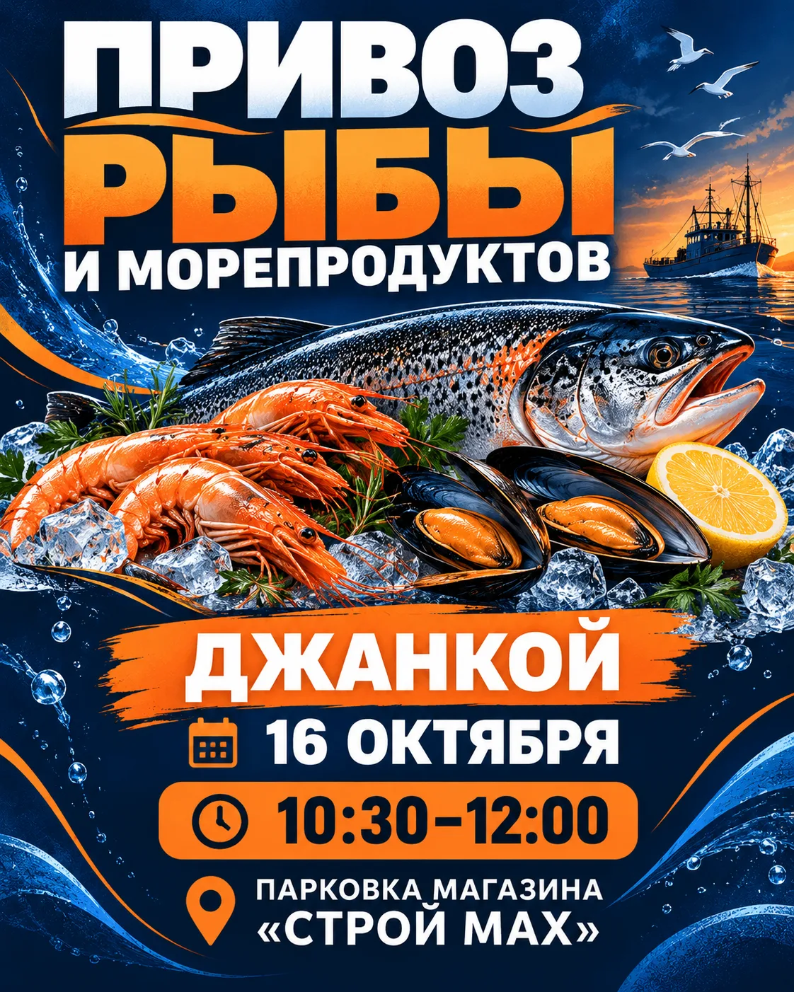 🐟 Друзья, встречаемся в Джанкое!