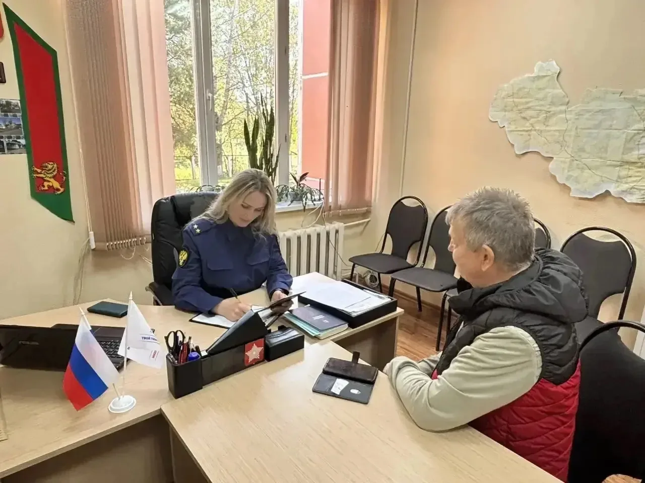 Исполняющий обязанности Ржевского межрайонного прокурора Наталья  Соцкова провела личны...