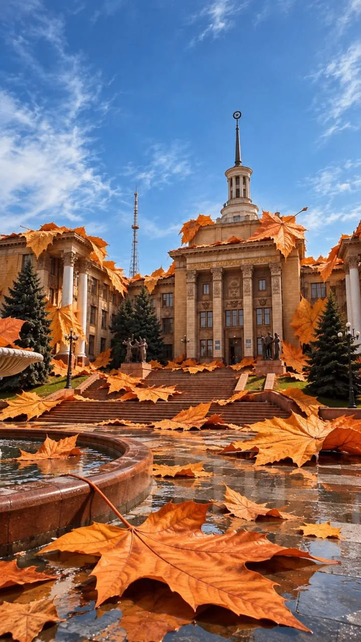 🍂 Осеннего Луганска вам в ленту