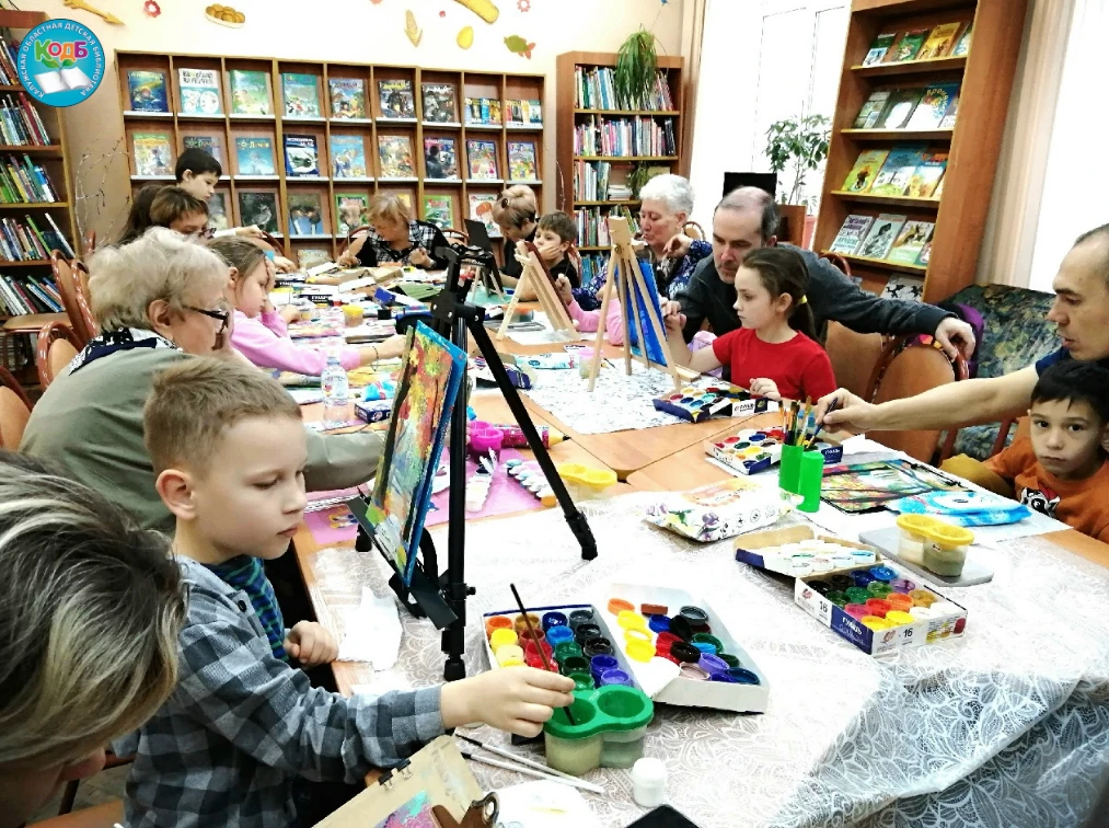 🎨 В студии «Сказки и краски» прошло очередное творческое занятие