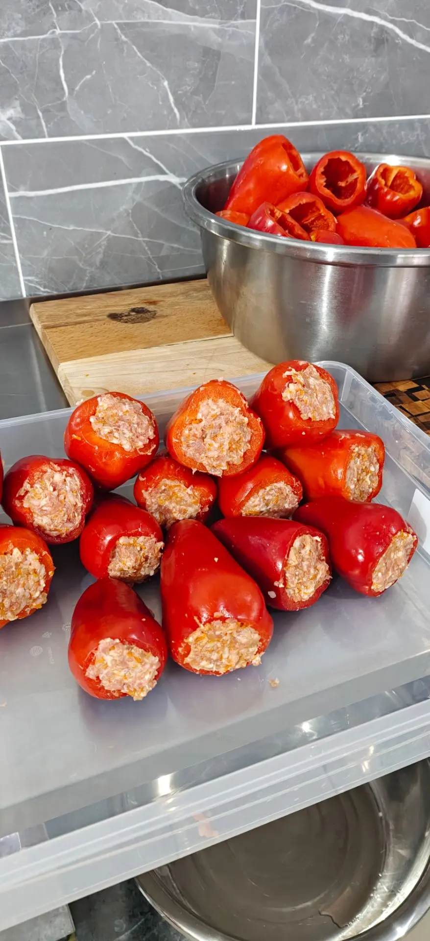 Голубцы ещё в процессе.