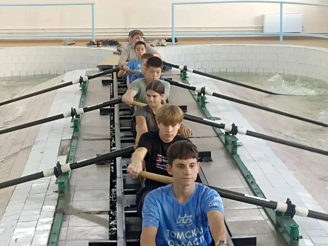 📢📢📢Воспитанники отделения академической гребли приступили к тренировкам в гребном ба...