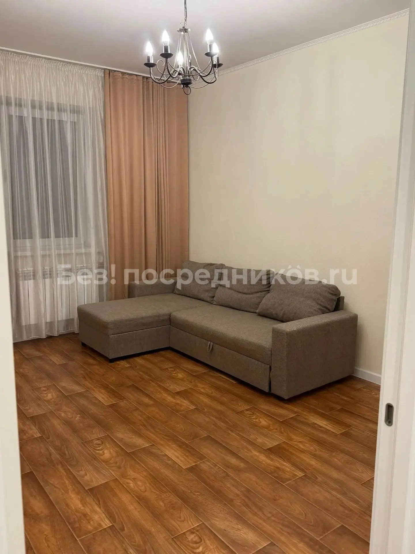 Сдам без посредников: 1-комнатная квартира, 34м²