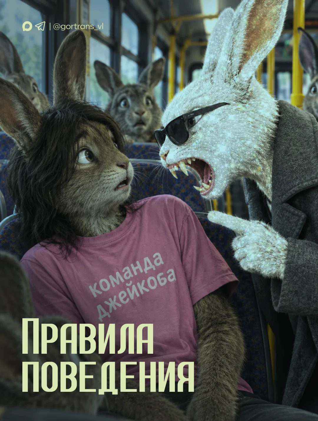 🚍 Агрессия в общественном транспорте недопустима!