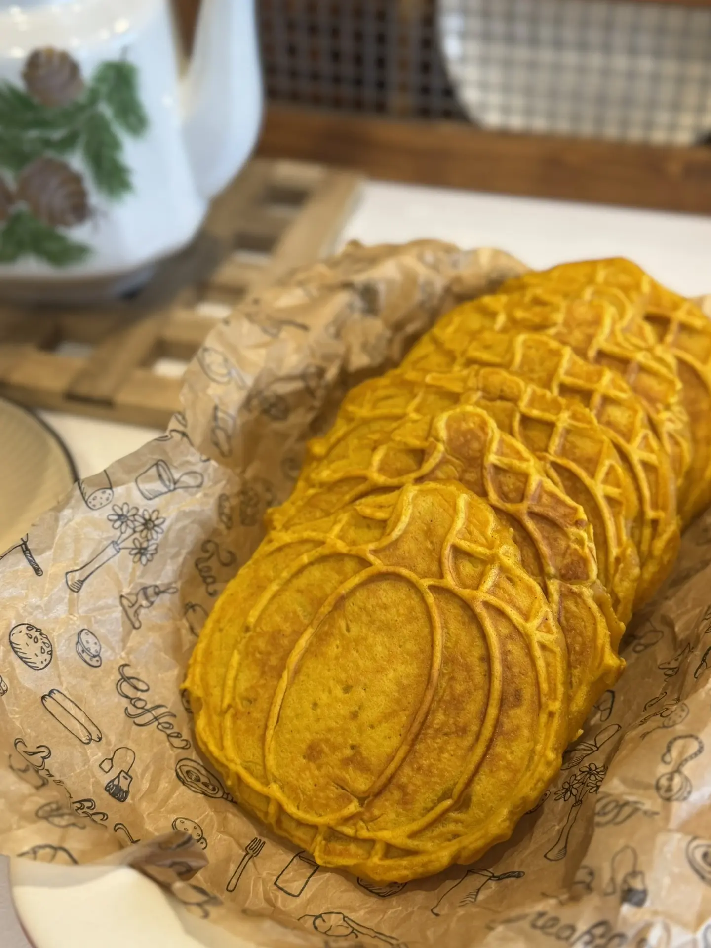 Тыквенные вафли 🧇🧡