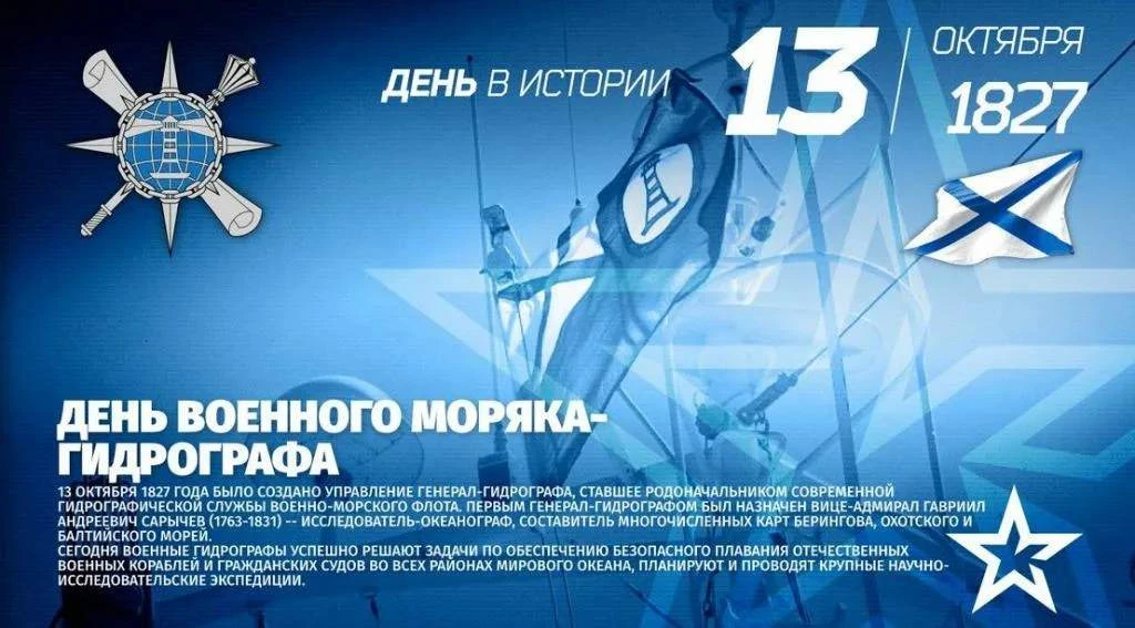 Сегодня — День гидрографической службы ВМФ России! ⚓️📐
