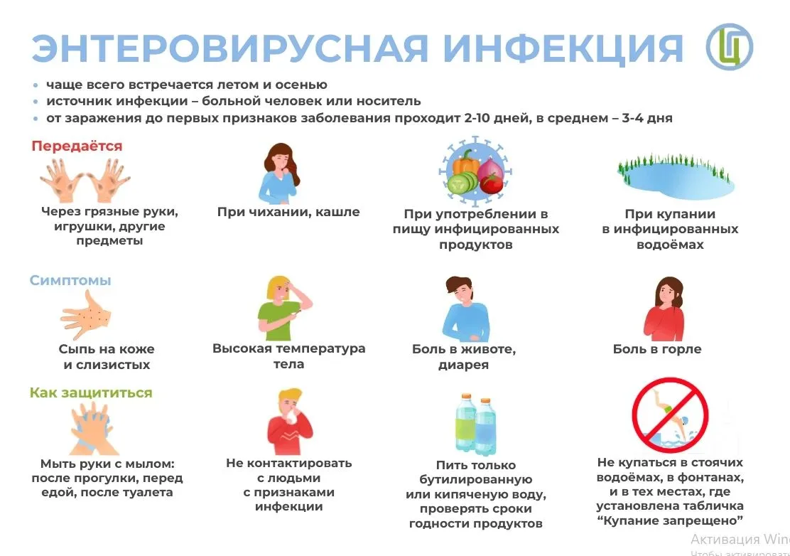 🦠 Что такое энтеровирусная инфекция?