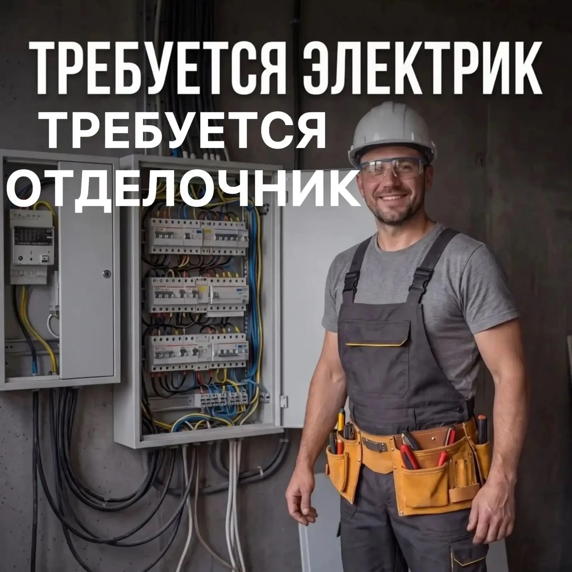 Ищем мастеров: электрика и отделочника