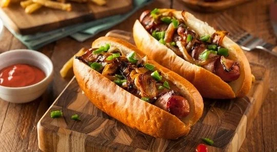 🌭 МАСТЕР РОЛЛОВ — ГОРЯЧАЯ РАСПРОДАЖА! 🌭🔥🤤 ДВА ХОТ-ДОГА С ЖАРЕНЫМ БЕКОНОМ — ВСЕГО 45...