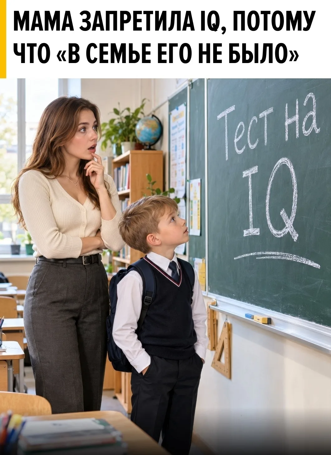 Мама пятиклассника ищет юриста, потому что в школе детям решили провести тест на IQ.