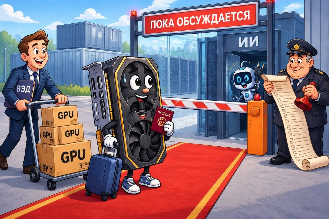 Импорт GPU для ИИ: в России обсуждают смягчение ограничений