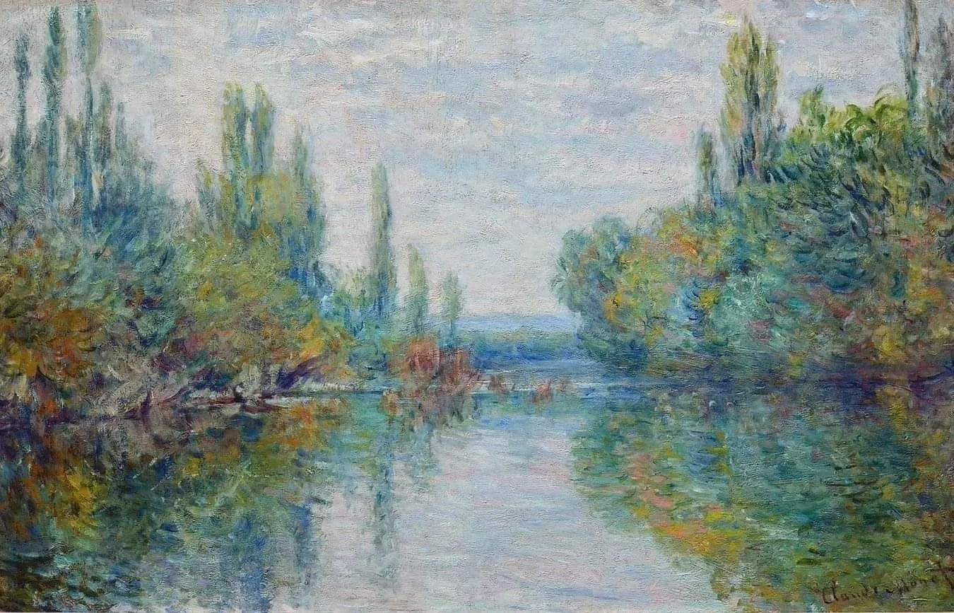 "Рукав Сены, недалеко от Ветёя", 1878