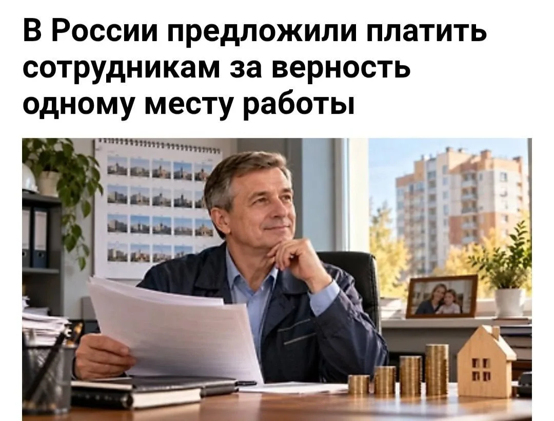 Депутаты предложили платить сотрудникам за верность работодателю: 7 лет стажа — надбавк...