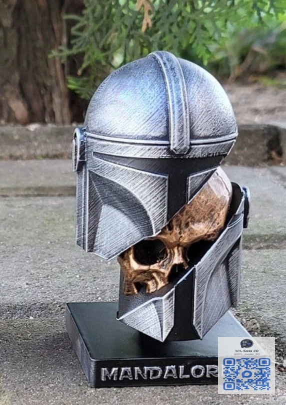 💭 MANDALORIAN SKULL HELMET ART