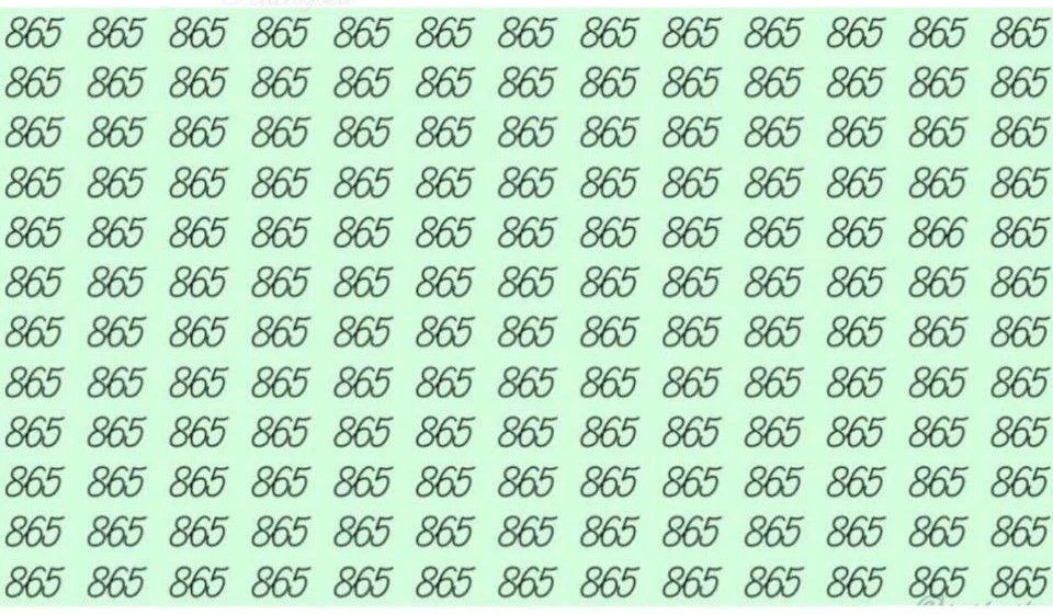 Найди число 866