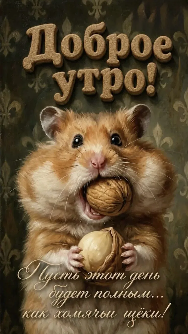 #ДоброеУтро 🐹