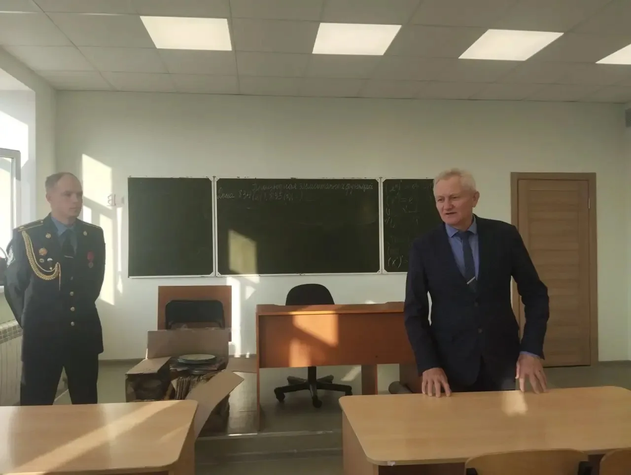 2 октября состоялась встреча кадет школы с курсантами и ветеранами КПИ ФСБ России.