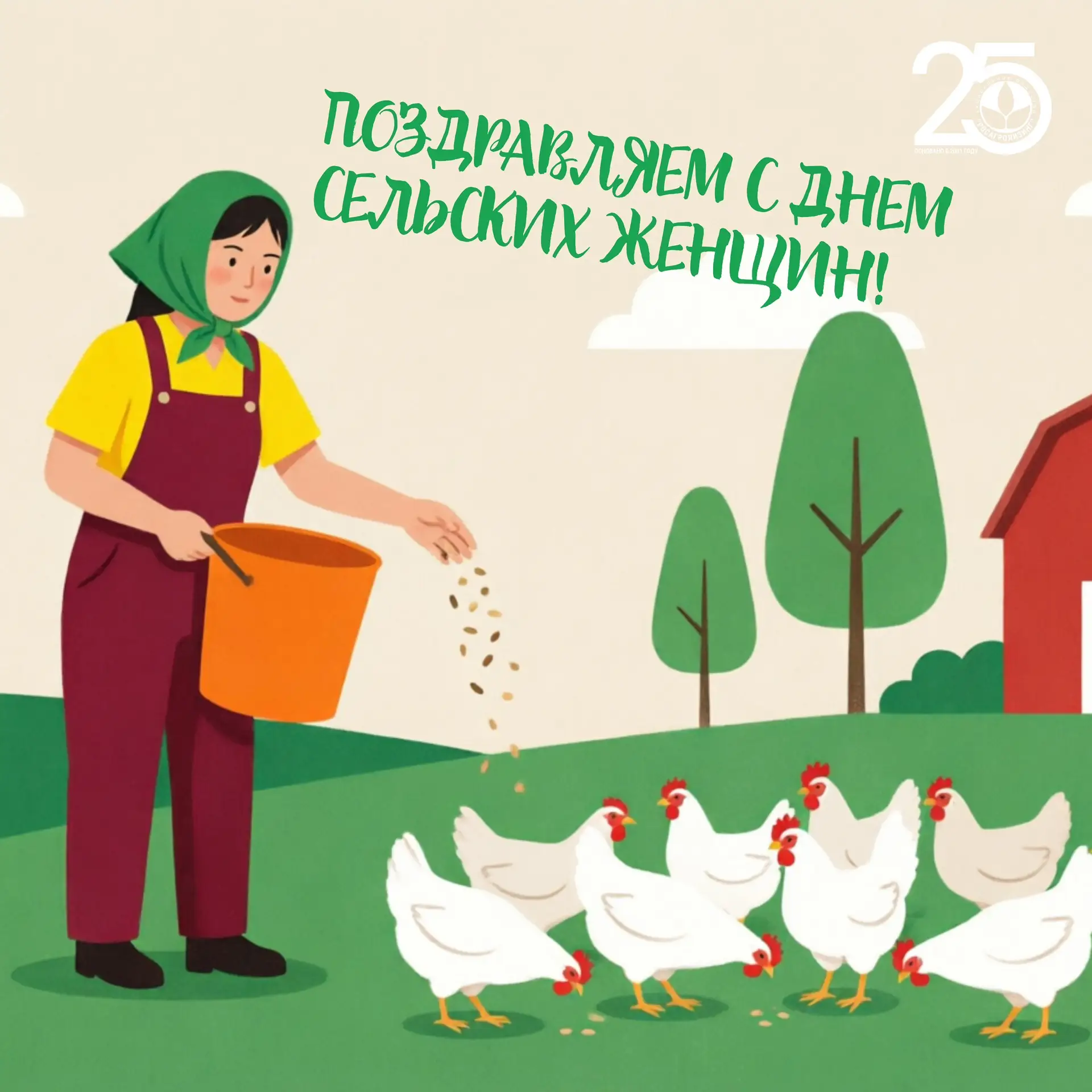 🥰 Сегодня отмечается Международный день сельских женщин