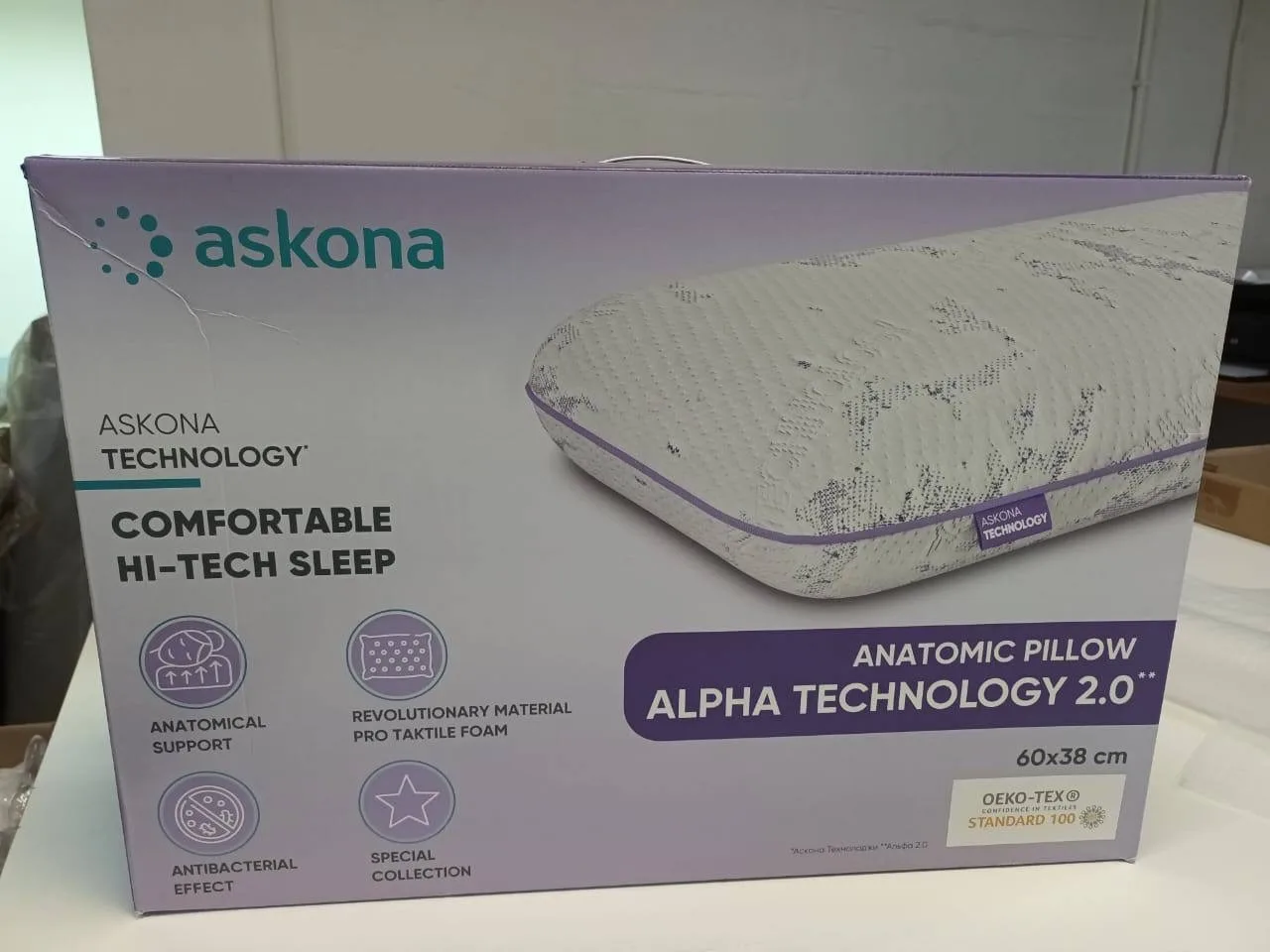 ✅  Подушка Alpha 2.0 XS (Альфа) 👨‍💻М