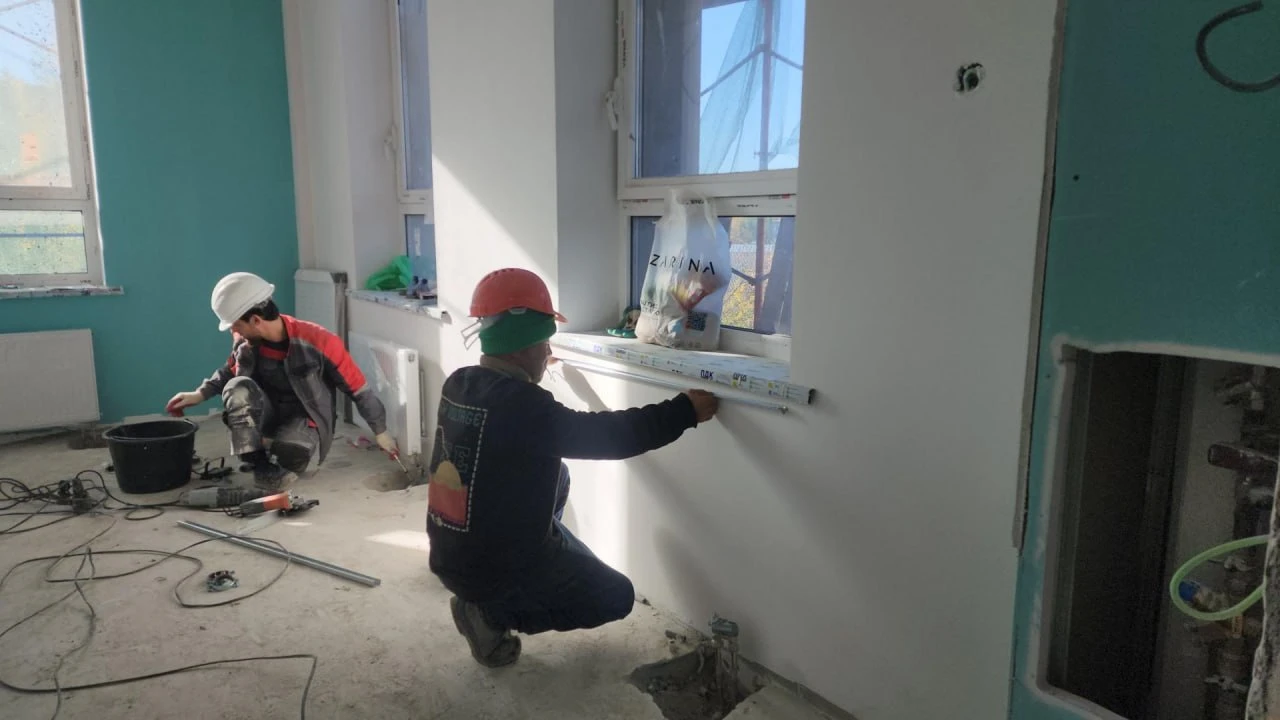 🏗 В Пушкино продолжается строительство детской поликлиники на проезде Розанова. Об это...