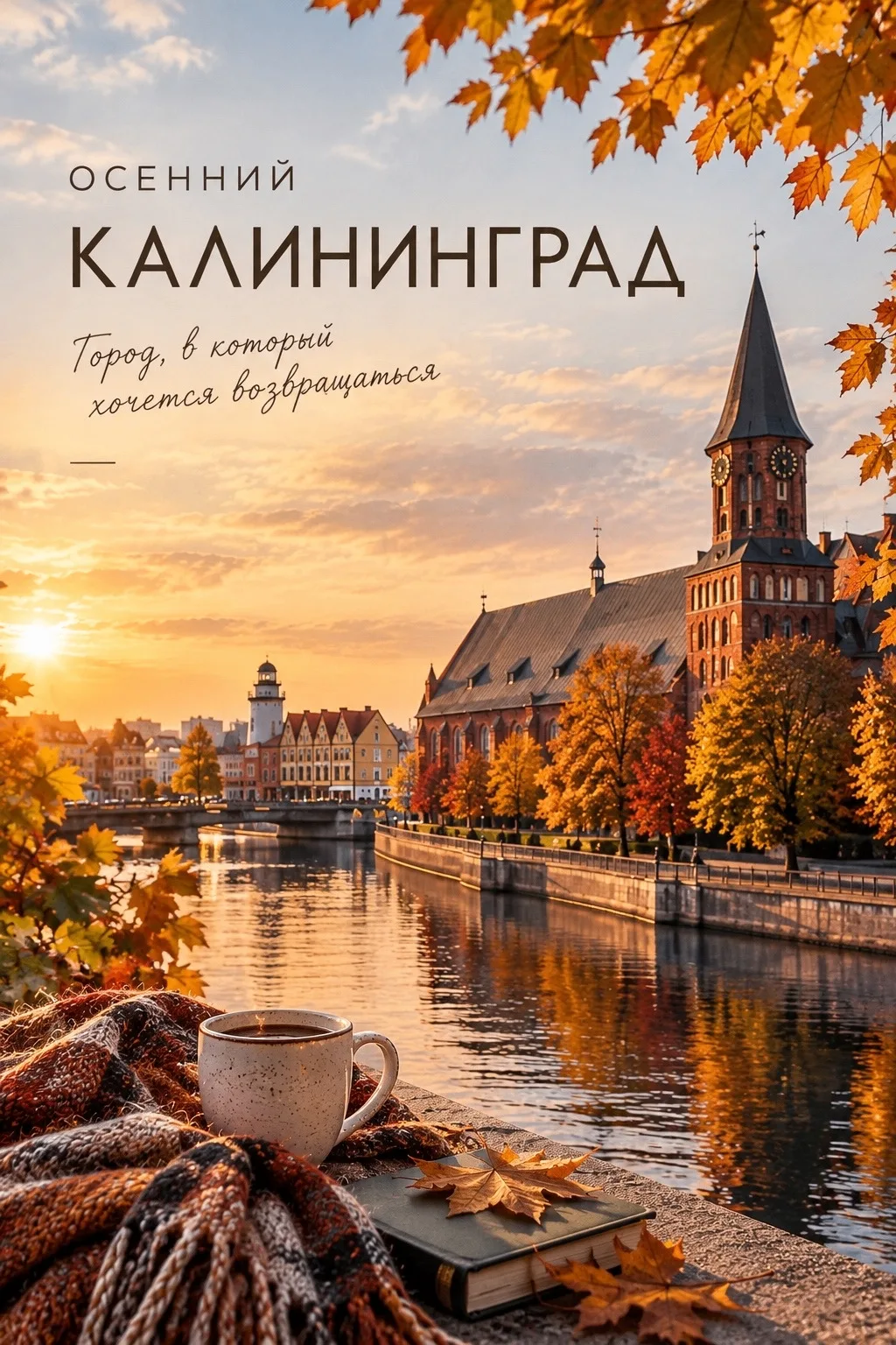 🍂 КАЛИНИНГРАД ОСЕНЬЮ: ЕВРОПА БЕЗ ВИЗЫ