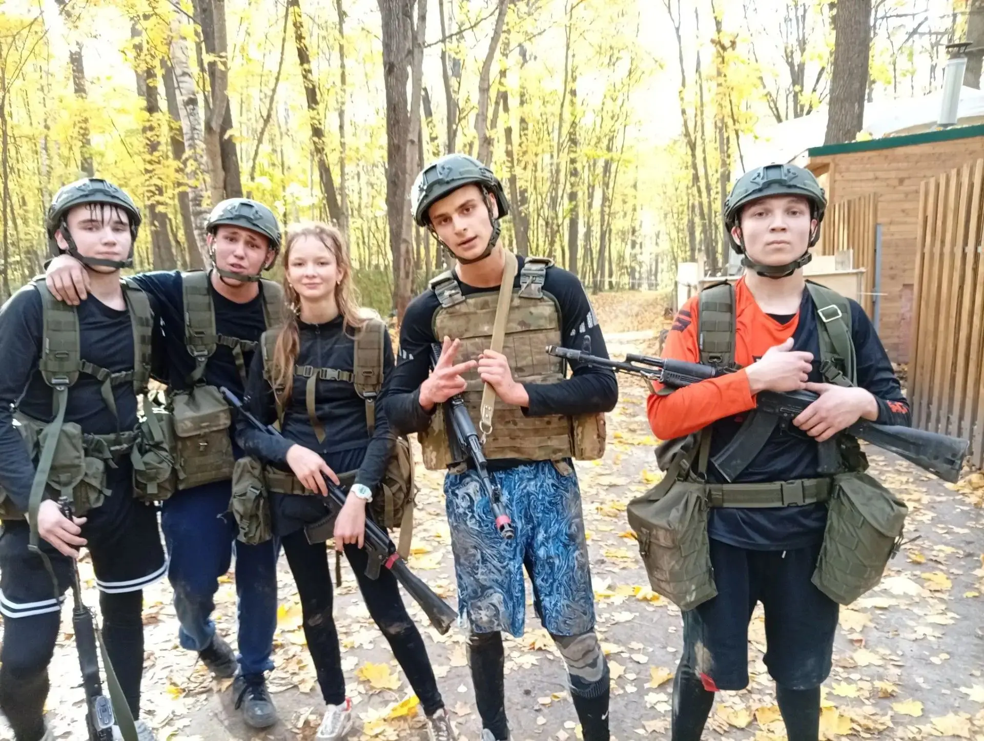 Две команды "Разведчики 21" ВПК СОШ №1 г. Чебоксары — в деле!