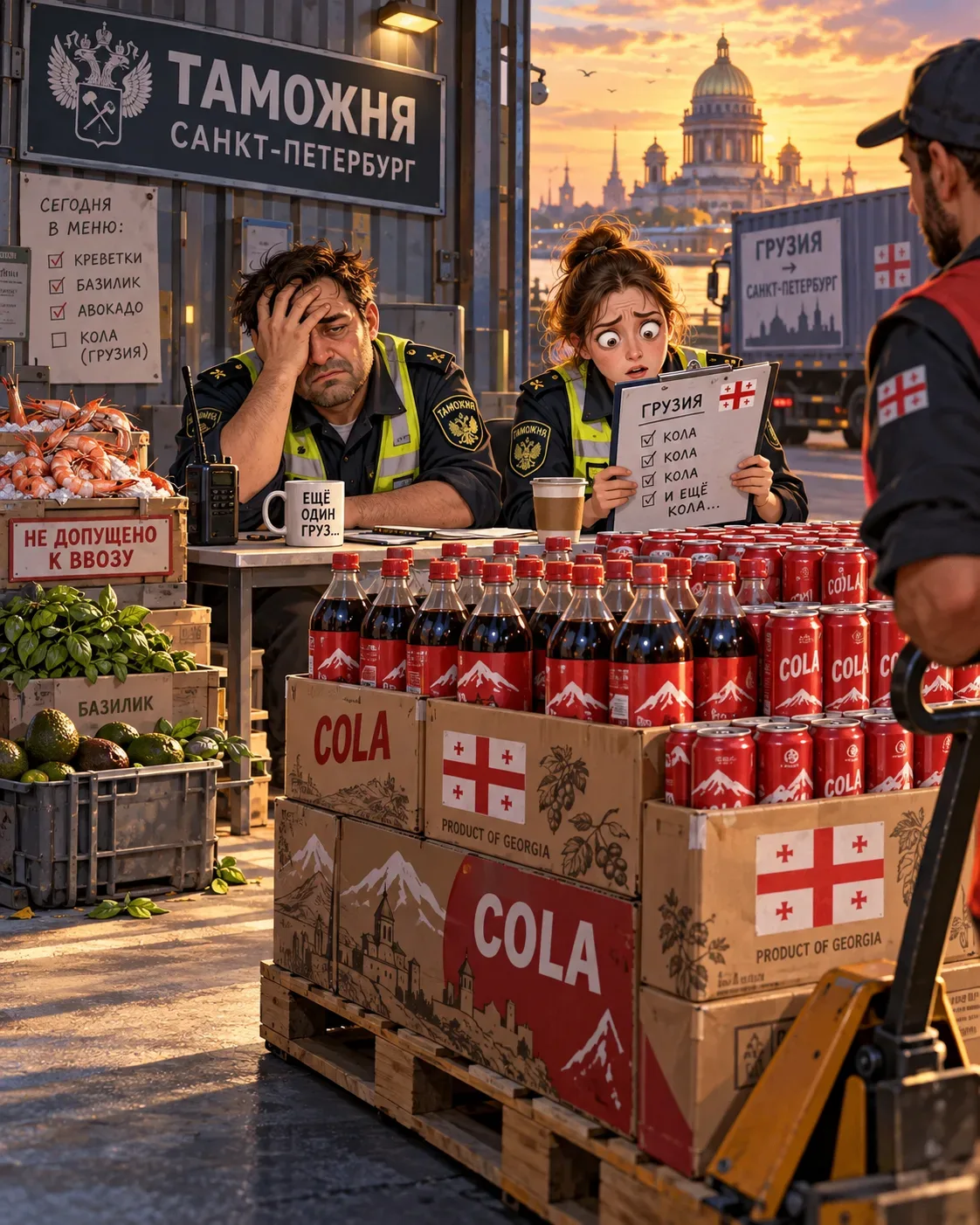 🥤 Грузинскую Coca-Cola убирают с российских прилавков. И не только её!