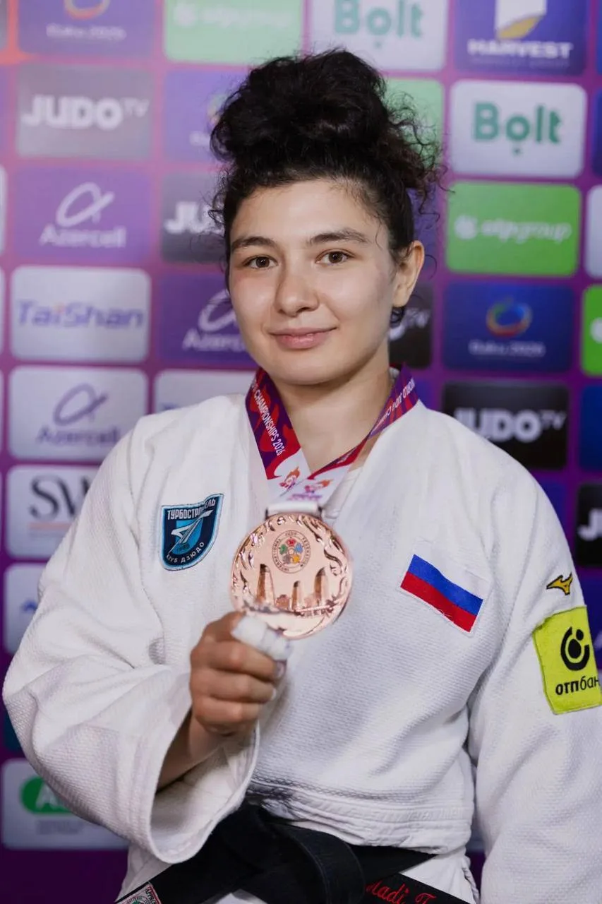 Петербургская дзюдоистка Мадина Таймазова взяла бронзу чемпионата мира