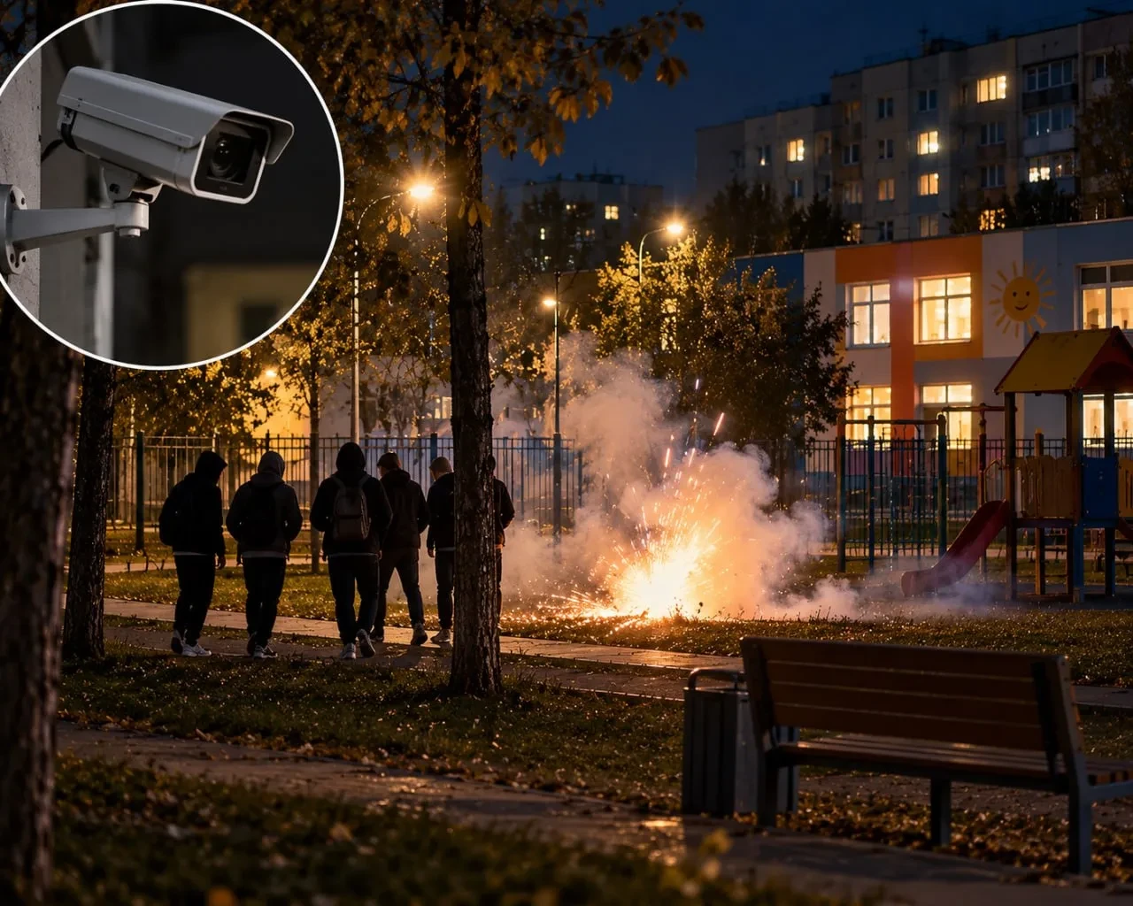 В Ангарске ночью во дворе прогремел громкий взрыв