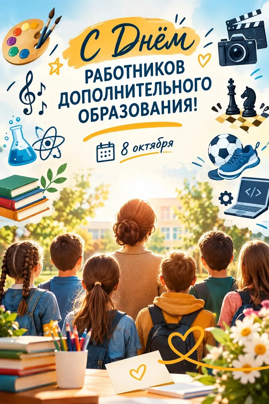 🌟 С ДНЁМ РАБОТНИКОВ ДОПОЛНИТЕЛЬНОГО ОБРАЗОВАНИЯ!