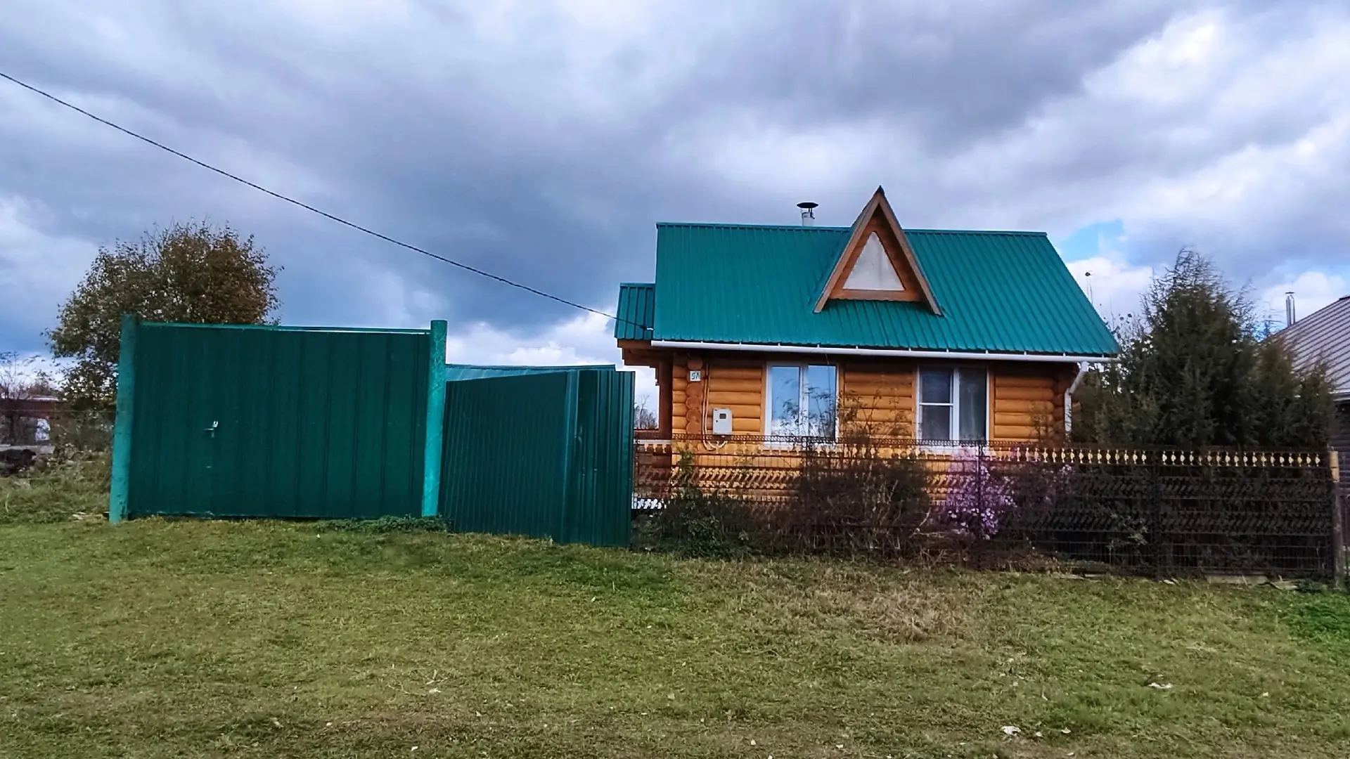 Продается новый бревенчатый дом с ровным земельным участком в Урмарском районе, деревня...