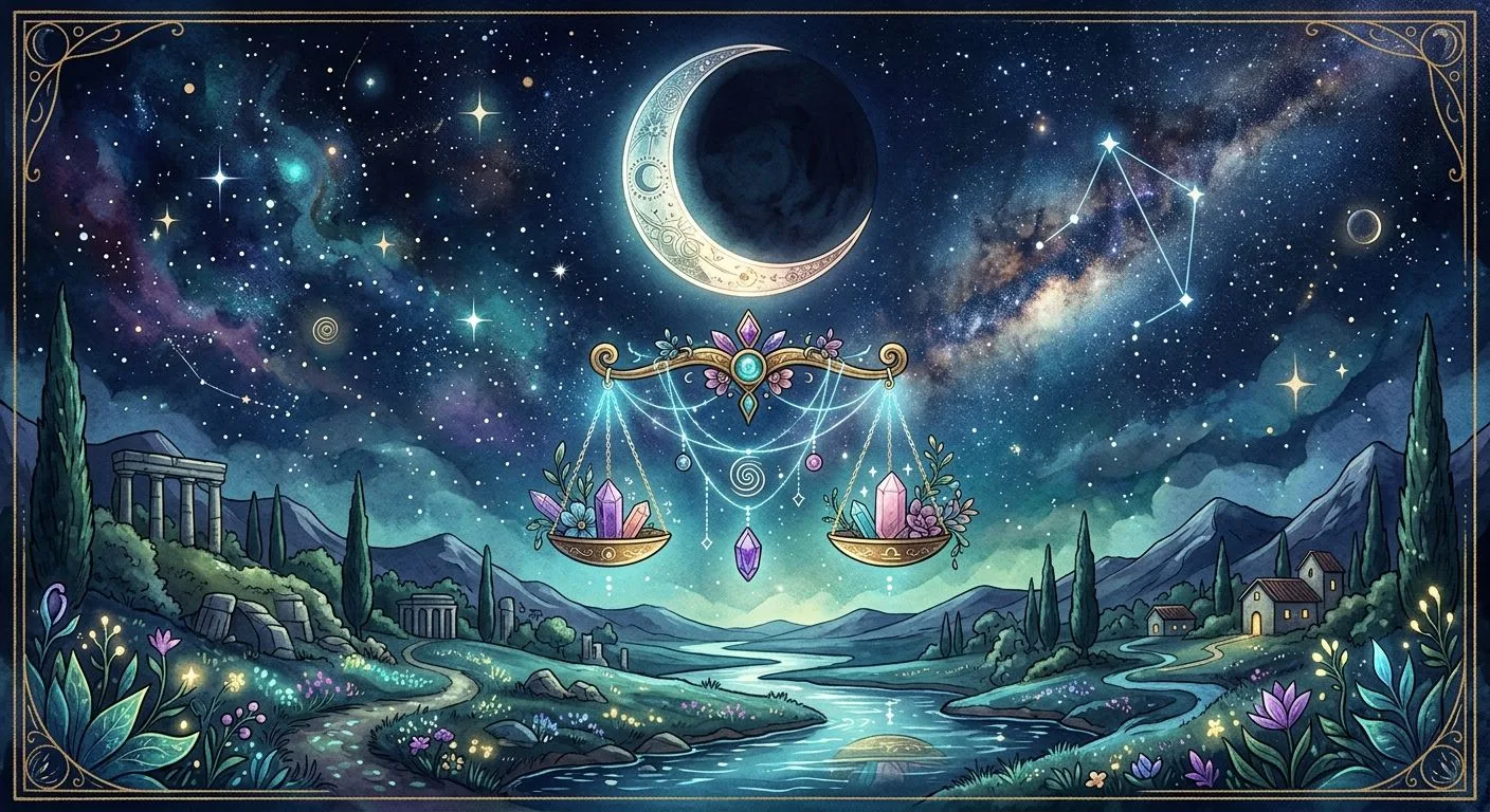 🌙 Убывающая Луна в Весах