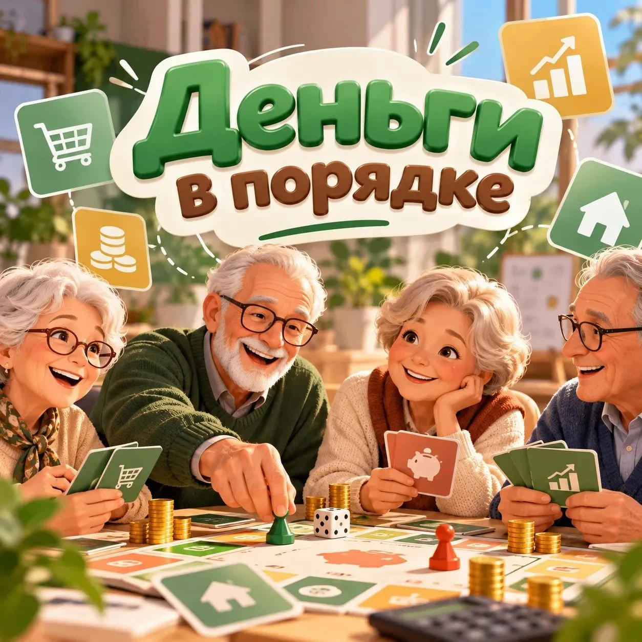 💸 Учимся управлять финансами в рамках проекта Академия третьего возраста!