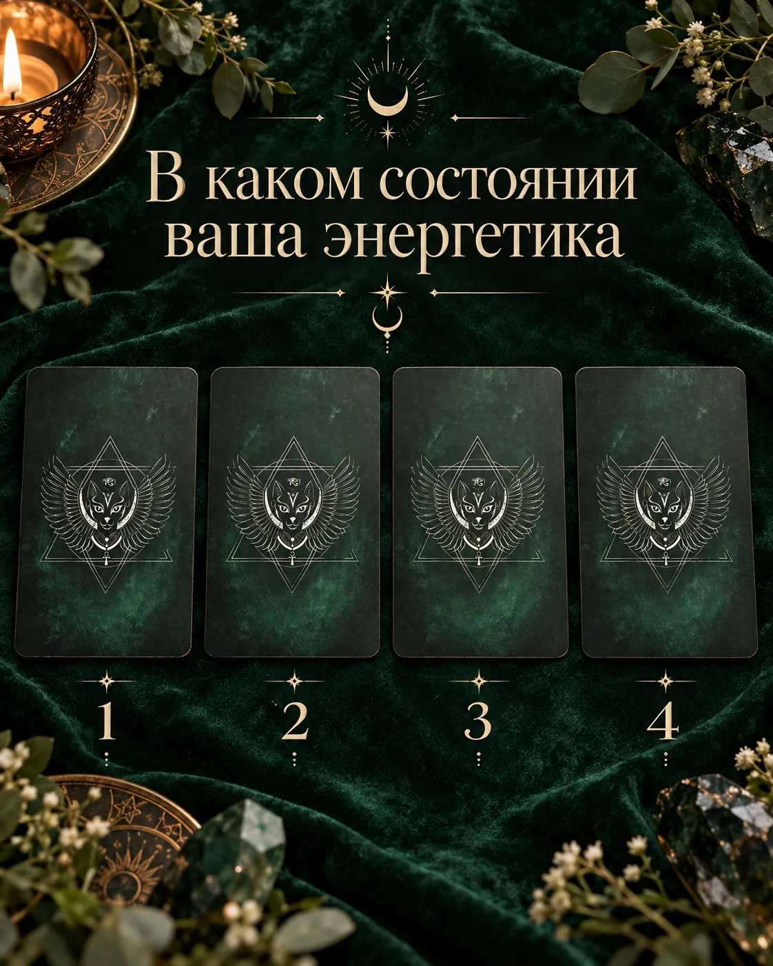 💫В КАКОМ СОСТОЯНИИ СЕЙЧАС ВАША ЭНЕРГЕТИКА?