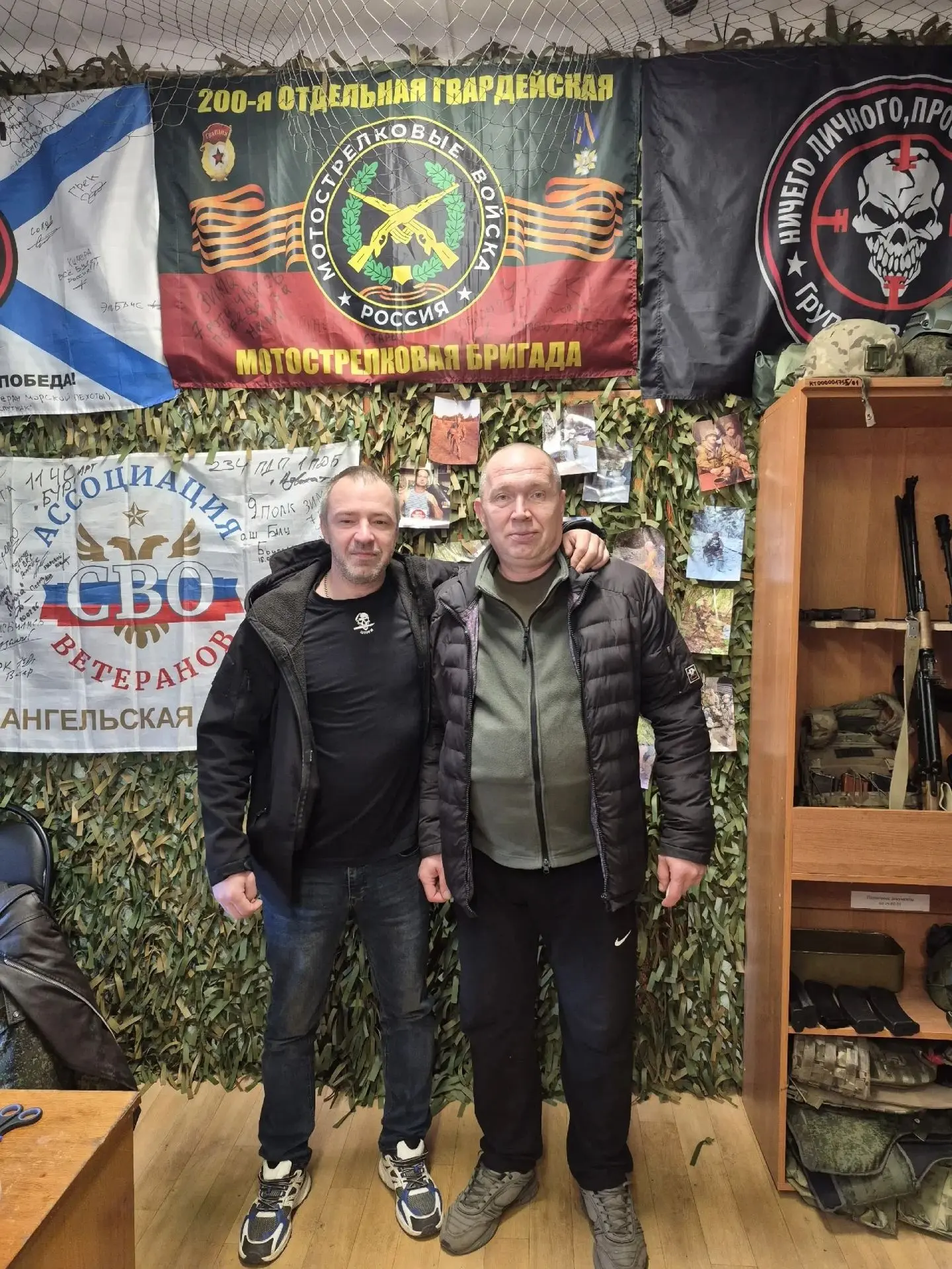У нас в гостях был боец с Харьковского направления — 69-й гвардейской мотострелковой ди...