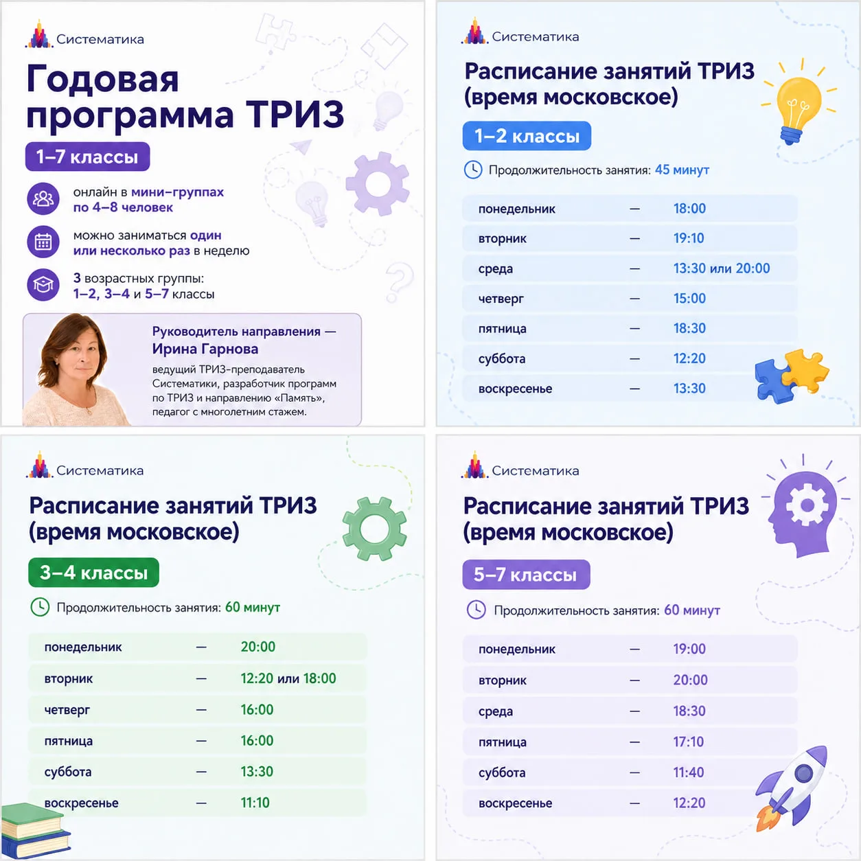 ТРИЗ в Систематике: учимся не просто придумывать, а находить эффективные решения