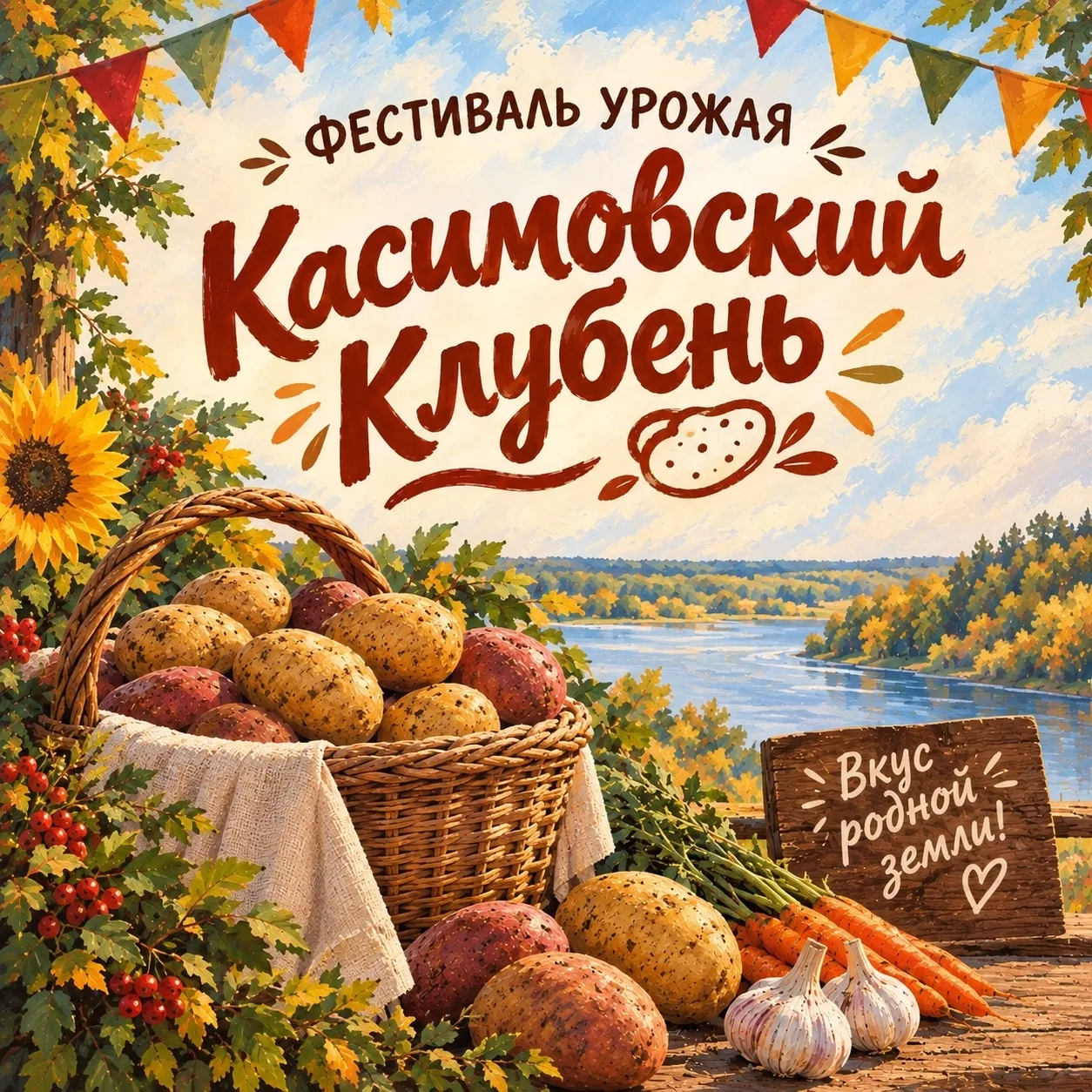 🥔 «Касимовский клубень» — праздник осени, урожая и хорошего настроения! 🍂