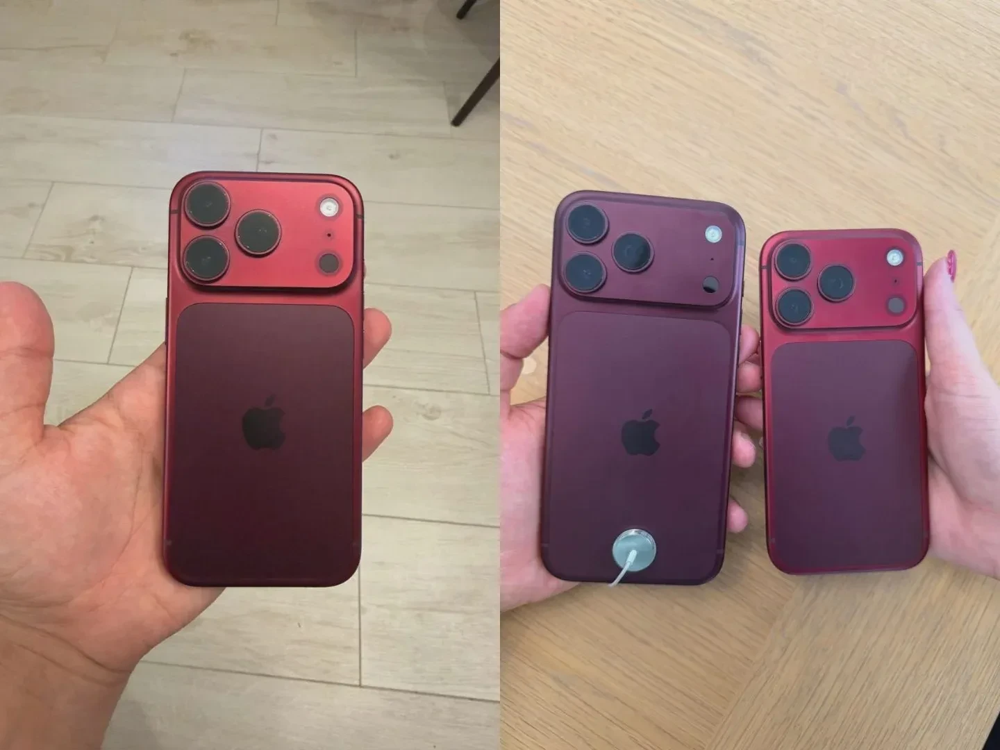 Бордовые iPhone 18 Pro меняют цвет корпуса. Владельцы жалуются, что смартфоны теряют св...