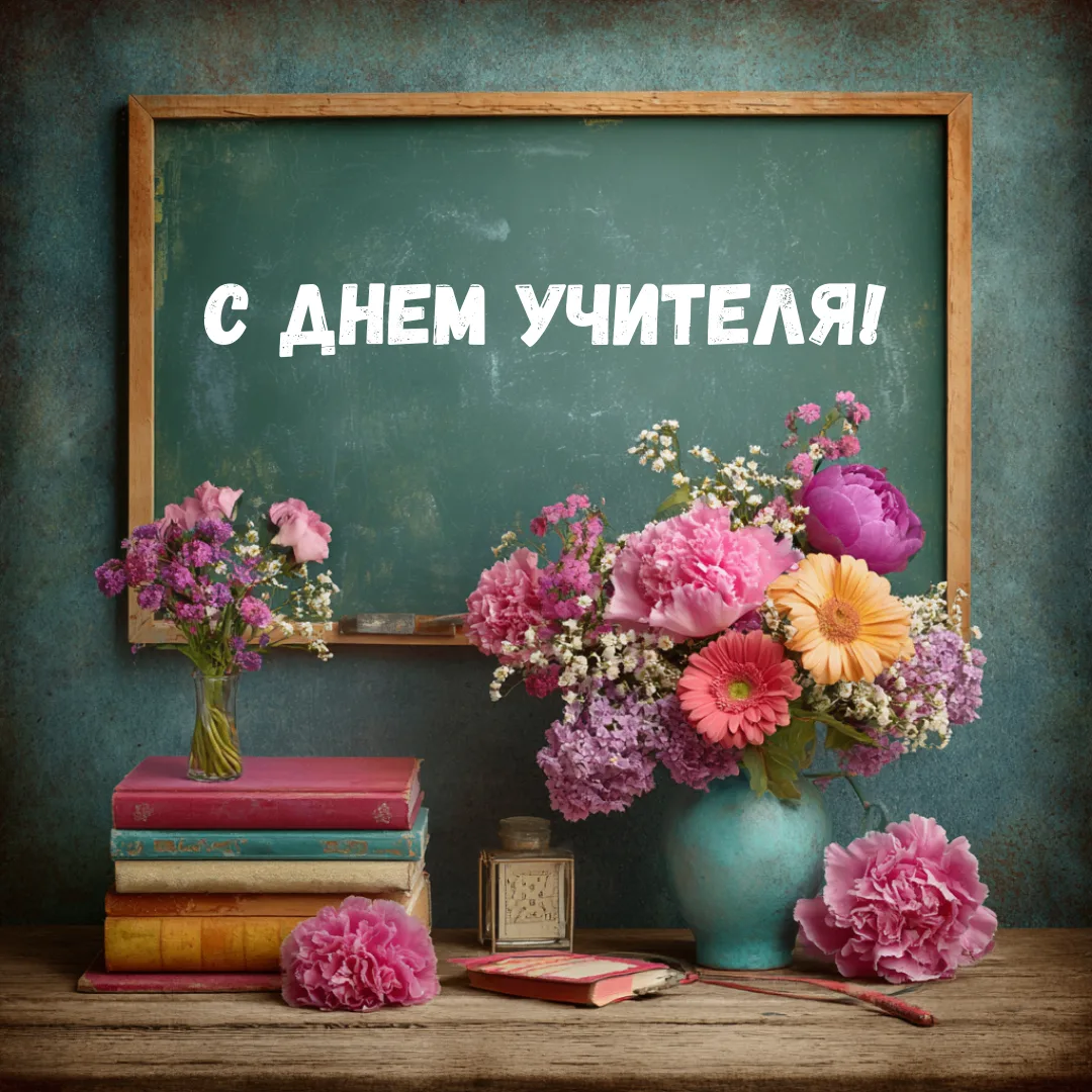 🎉 С Днем учителя!  🎉