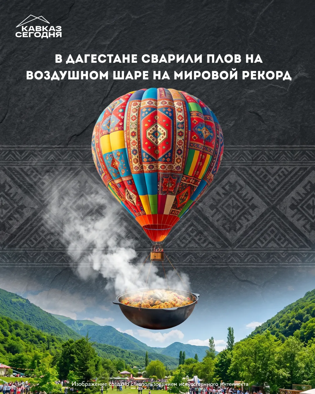 На площадке экопарка «Эрпели» в Буйнакском районе прошел пятый международный фестиваль ...