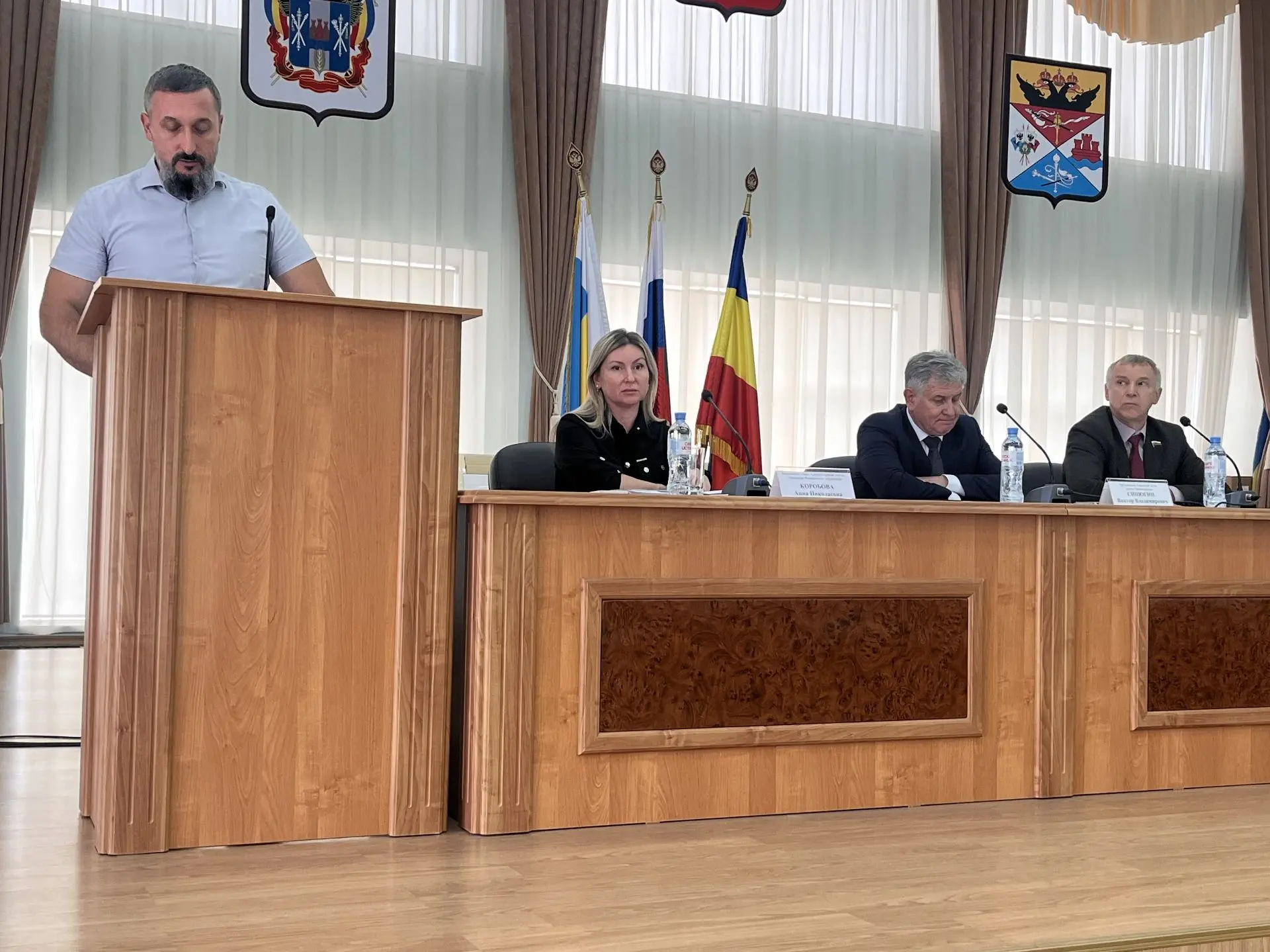 В рамках совместного заседания постоянных комиссий городской Думы «По вопросам промышле...