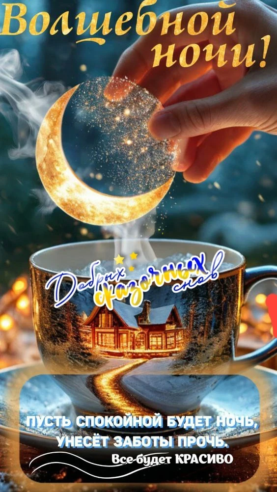 Спокойной ночи, друзья 💫