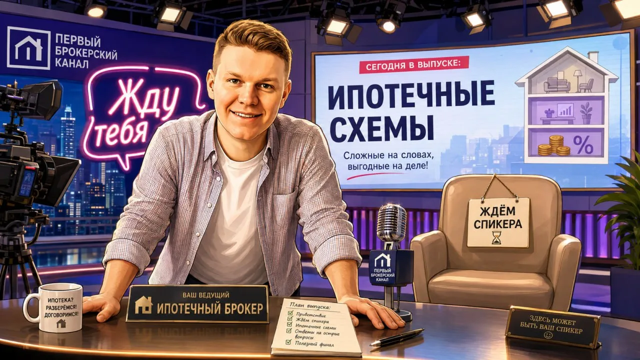 Программа "Жду тебя" на первом брокерском!