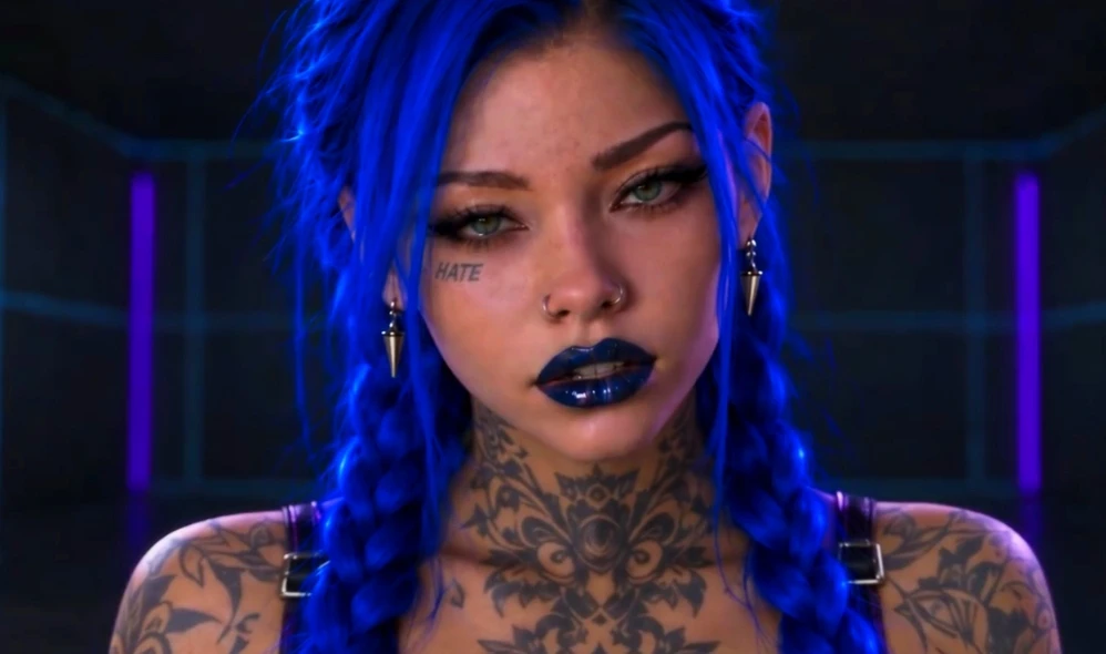KYRRA – BURN THE BLUEPRINT. Industrial Nu Metal  Female Rap Metal.webm