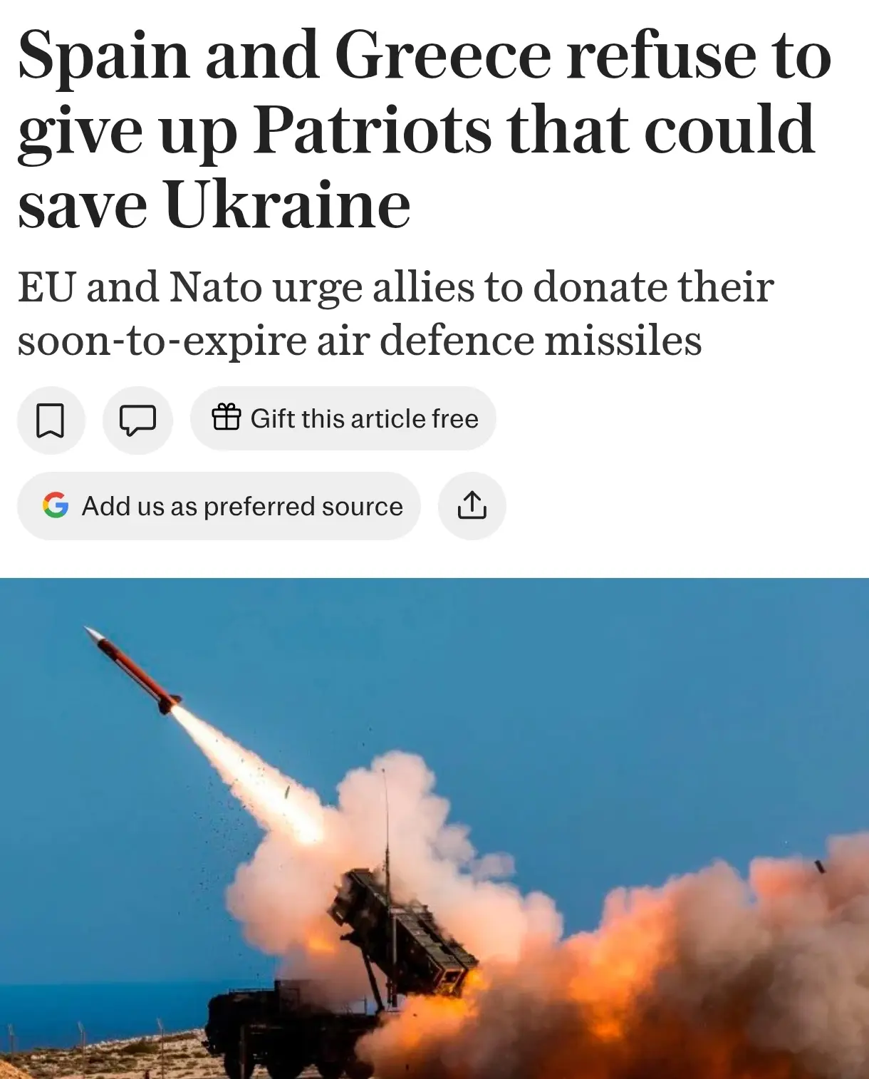 🇷🇺🇺🇦 Украинские побирушки продолжают ездить по Европе и клянчить ракеты для ПВО. Та...